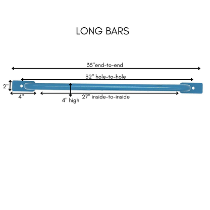 Long Ninja Monkey Bar