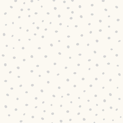 Polka Dots Gray Wallpaper