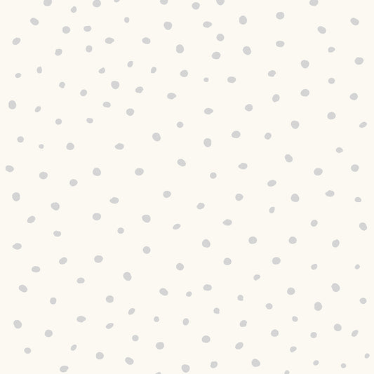 Polka Dots Gray Wallpaper