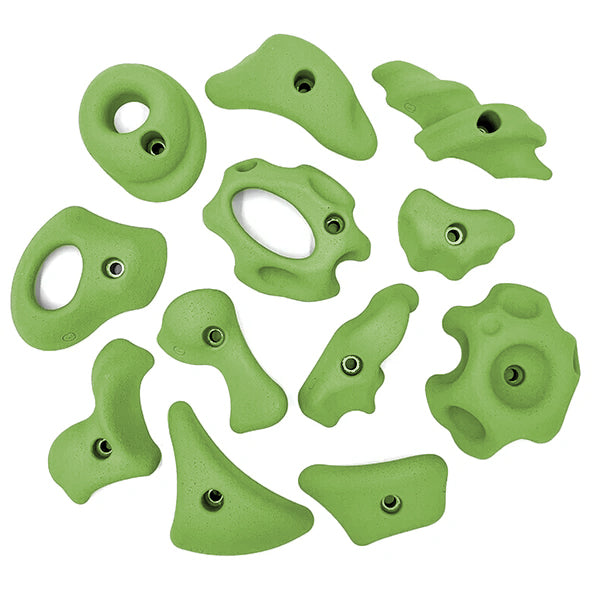 Exclusive Designer Chunky Monkey Rock Wall Holds | Choose One Color | Choose  Bolt On or Screw On