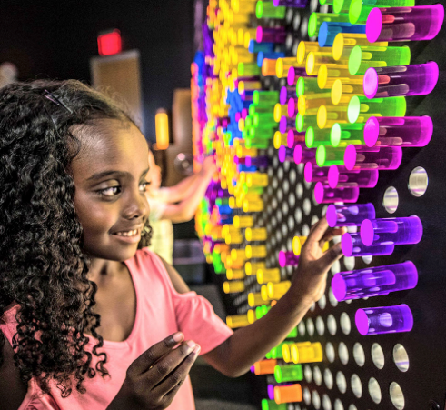 Lite-Brite Sensory Light Wall