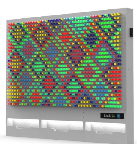 Lite-Brite Wall