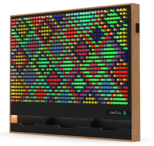 Lite-Brite Wall