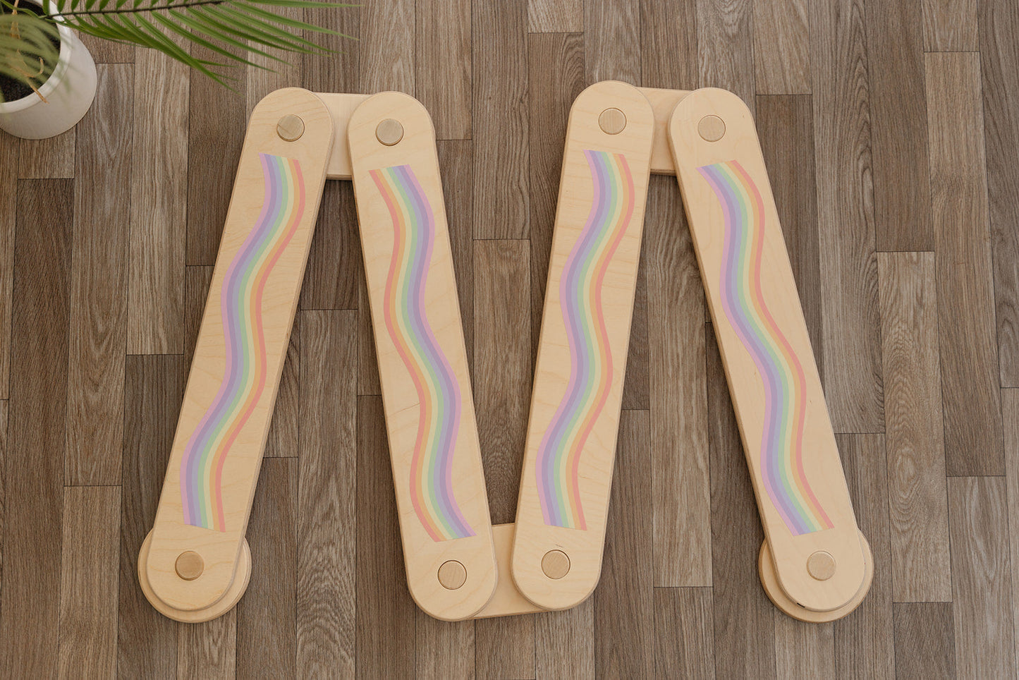 Rainbow Stickers (for Balance Beam)