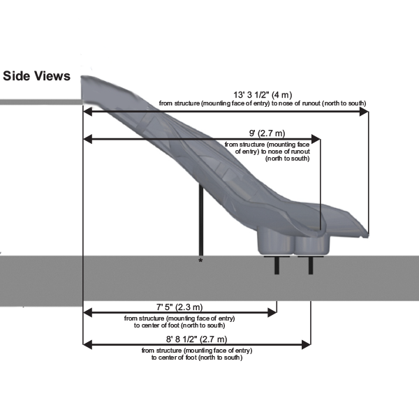 Indoor & Outdoor 6 Foot High Slide