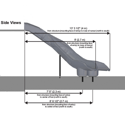 Indoor & Outdoor 6 Foot High Slide